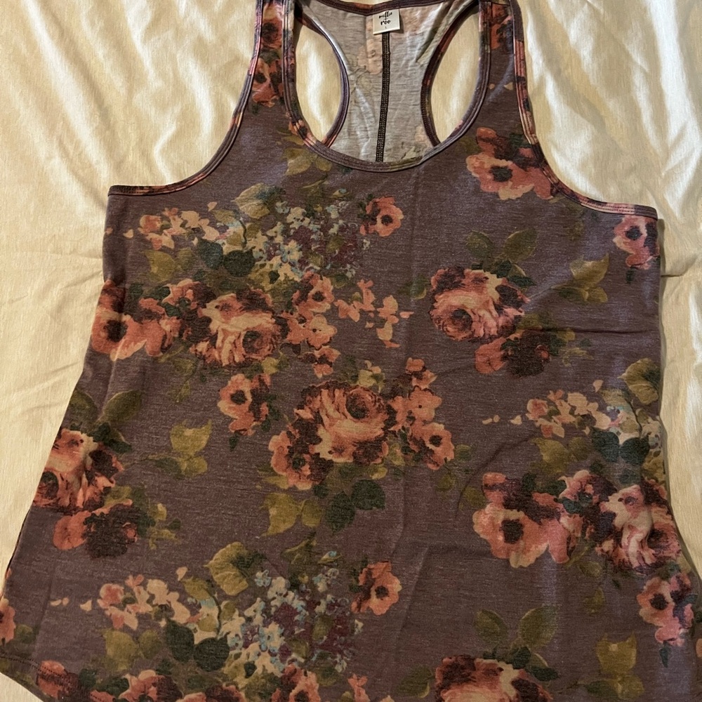 Floral Racerback Tank